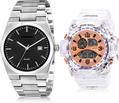 TIMETRANSELEVATE BL46.158-BC34 Analog-Digital Watch  - For Men
