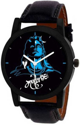 MAHADEV Blue Analog Watch  - For Men