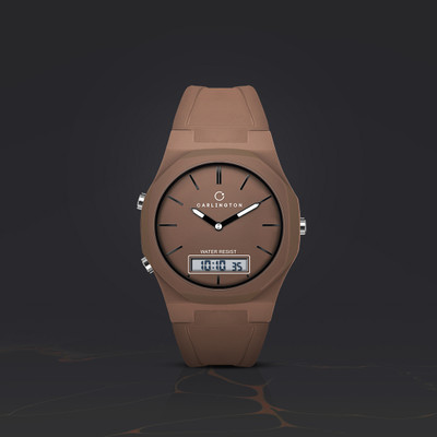 Carlington Endurance 9145 Brown Endurance Series Analog-Digital Watch  - For Men
