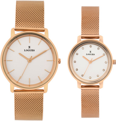 LOGUES WATCHES Logues P E-953 WZ-02 Analog Watch  - For Couple