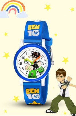ROZHOK Ben10 Blue cartoon character perfect watch for kids Analog Watch  - For Boys & Girls