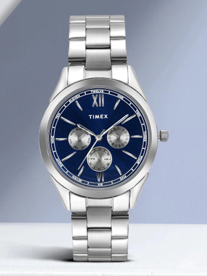 TIMEX Multi Function Blue Dial Analog Watch  - For Men