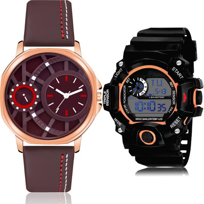 TIMOXIDE BM48-BC27 Analog-Digital Watch  - For Men