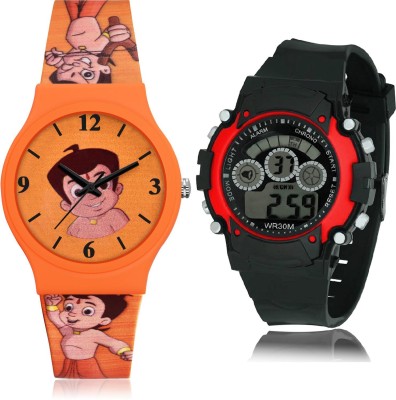 TIMETRANSELEVATE CM733-B5 Analog-Digital Watch  - For Boys