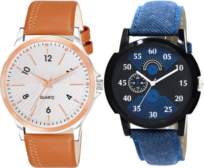 Naavli LR02_Combo_LR94 Analog Watch  - For Men & Women