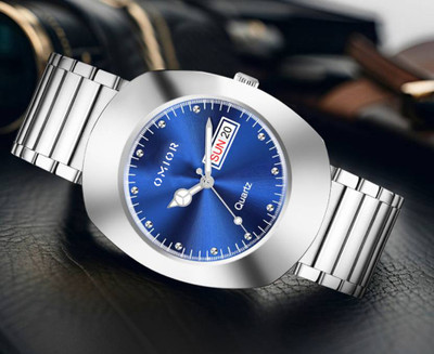Omior OM-RDO-SB-0101 OMRDSBDD Analog Watch  - For Men