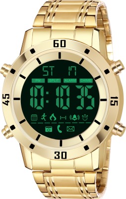 Espoir Gold Digital Light with Day And Date Functioning High Quality Digital Watch  - For Men