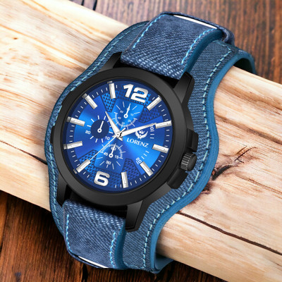 LORENZ MK-4078R Two-in-one detachable bracelet strap Analog Watch  - For Men & Women
