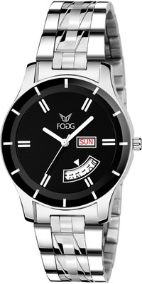 FOGG 4061-BK Black Day & Date Analog Watch  - For Boys