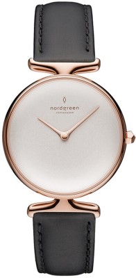 Nordgreen Unika Rose Gold Women's 32 mm Analogue Display Wrist Watch Unika Analog Watch  - For Women