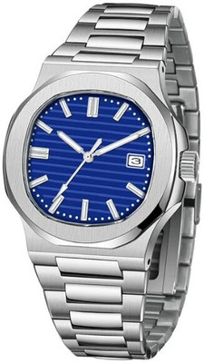 FADISO Classic Vintage Stainless Steel Date Functioning Wrist Watch for Boys Hand Watch Analog Watch  - For Men