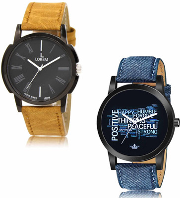 LOREM OE-LR19-LR60 Analog Watch  - For Men