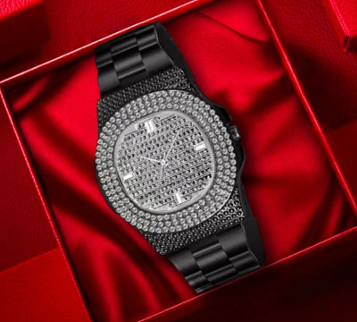 SUBERA Party-Wedding Special Gold & Diamond Limited Premium Party-Wedding Special Gold & Diamond Limited Premium Analog Watch  - For Men