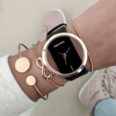 Joker & Witch Fleur Watch Bracelet Stack Analog Watch  - For Women