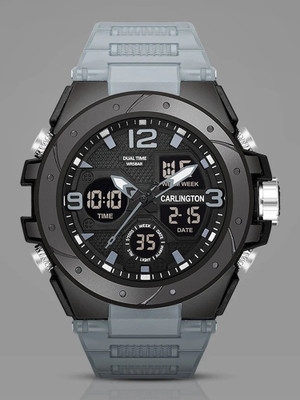 Carlington Endurance 9105 Grey Endurance Series Analog-Digital Watch  - For Men