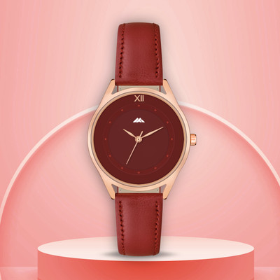 ETLIS MT-579 Classy Rose Gold Case Analog Watch  - For Women