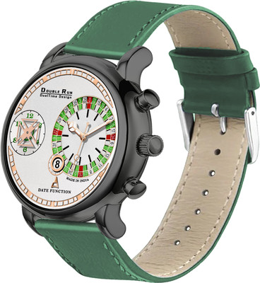 DoubleRun Analog Watch  - For Men