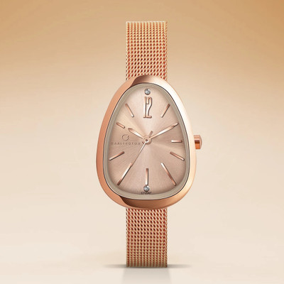 Carlington CT 2047 Rose Gold Carlington Iconic Series Premium Ladies Wrist Watches Analog Watch  - For Women