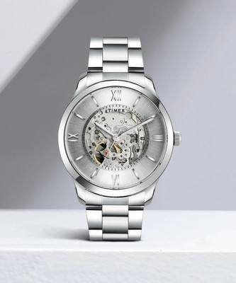 TIMEX Automatic Silver Dial Analog Watch  - For Men
