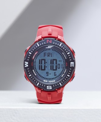 SONATA 77095PP03 SF Digital Watch  - For Men