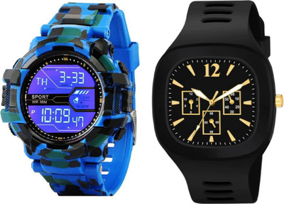 Brostin Premium Design Analog-Digital Men's Combo Watches Analog-Digital Watch  - For Men