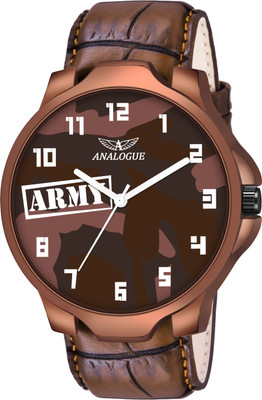 ANALOGUE Camouflage | Army | Military | Synthetic Leather | 1 Year Warranty | Men Analog Watch  - For Boys