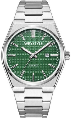 WRYSTYLE WRYSTYLE Men's Analog Quartz Watch, Stainless Steel Band, Date Display Analog Watch  - For Men