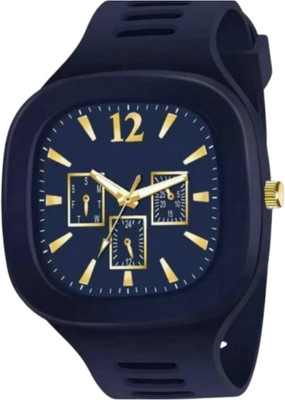 Veggass Best Watch for Man Blue Dial Analog Watch Analog Watch  - For Boys