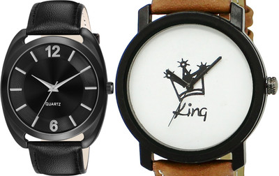 TVILLA Black Stylish Dial MZ-LR76 Analog Watch  - For Men
