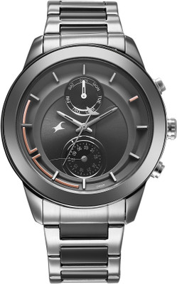 Fastrack Oceanyx - Ceramic Fastrack Oceanyx - Ceramic Quartz Cool Grey Round Dial Men's Watch / Analog Watch  - For Men