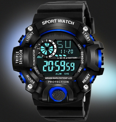 HALA SSA Digital Multi-Function Watch Stylish Sports Silicon Strap Amazing Look Style Digital Watch  - For Boys