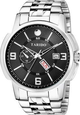 Tarido ANALOG WATCH Day and Date Functioning Steel Strap New Quartz Analog Watch - For Men Analog Watch  - For Men