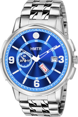 HMTr 7125-Blue HMTR-7125-Blue Day And Date analog watch for boys Analog Watch  - For Men