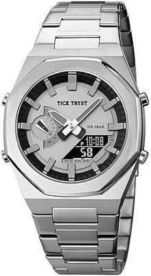 TICK TRYST TT-D1 TICK TRYST Dual-Display Stylish Sports Analog-Digital Watch  - For Men