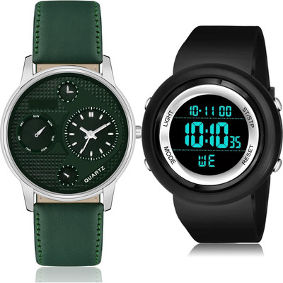 TIMETRANSELEVATE BM34-DG58 Analog-Digital Watch  - For Men