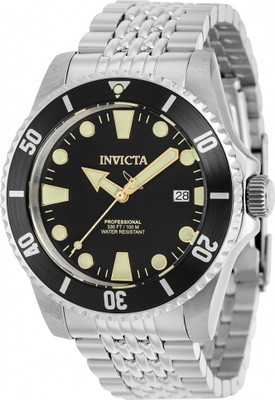 INVICTA Pro Diver Pro Diver Automatic Black Dial Analog Watch  - For Men