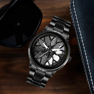 RealBuff Lotus RealBuff Mens Car Wheel Watch Analog Watch  - For Men