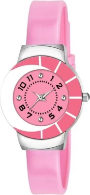 Stepso 324 pink Zebra design on dial and strap unique watch for women Analog Watch  - For Girls