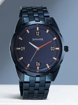 SONATA Blues Blues Analog Watch  - For Men