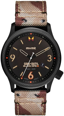 MVMT Field Ii Solar Mvmt Field Ii Solar Solar Quartz Black Round Dial Men's Watch - 28000502 / Analog Watch  - For Men