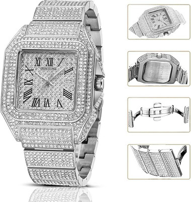 zyrowear DMSQ GLOWME Analog Watch – Timeless Elegance in BLACK Analog Watch  - For Men