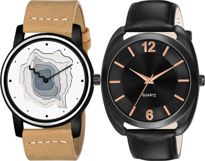 TVILLA Black Stylish Dial MZ-LR75 Analog Watch  - For Men