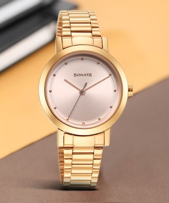 SONATA 8174WM03 - SDN224 - SO - ESSENTIALS 2.0 Ladies Essentials 2022 Analog Watch  - For Women