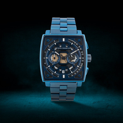 French Connection Quadra Lux Analog Watch  - For Men