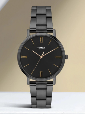 TIMEX Black Dial Analog Watch  - For Men