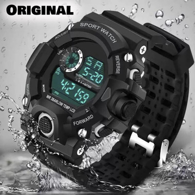 HISHOPRI Jee Shock Unisex Waterproof Sport Digital Watch For Men - Women & Children Digital Watch  - For Men & Women
