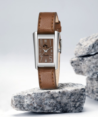MAAN INTERNATIONAL 0709BOD Analog Brown Strap Brown Dial Formal Collection Ladis Analog Watch  - For Women