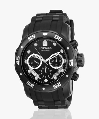 INVICTA 21930 Pro Diver Chronograph Black Dial Analog Watch  - For Men