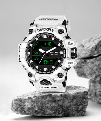 TrackFly 1005_WHITE 1005 Analog-Digital Watch  - For Men
