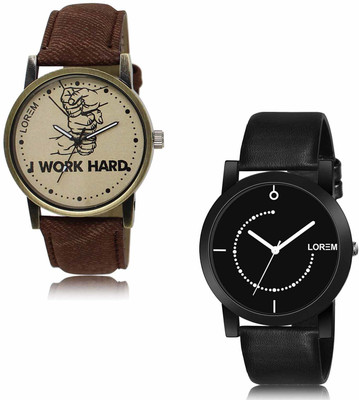LOREM OE-LR29-LR49 Analog Watch  - For Men